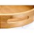 Bandeja Bambu Redonda Funda Decorativa Organizadora - Imagem 8