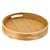 Kit 2 Bandeja Bambu Redonda Funda Decorativa Organizadora - Imagem 7