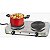 Fogão Elétrico Portátil Mimo Style 2 Bocas 2000w Inox 127v - Imagem 7