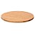 Kit 4 Pote Mantimentos Tampa De Bambu + Bandeja Giratória 30cm - Imagem 2