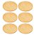 Kit 6 Prato Ecokitchen 11cm Bambu Ecológico E Antibacteriano Mimo - Imagem 1