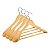 Kit 4 Cabides Executivos Madeira Ombreira Blazers Paramount - Imagem 1