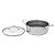 Panela Inox 24cm Antiaderente Cerâmica Tripla Isa Scherer - Imagem 4