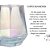 Jogo C/12 Unid Copo Diamond Furtacor Vidro 320ml Tuut - Imagem 4