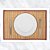Lugar Americano Bambu 30x45 Jantar Decoração Tuut - Imagem 2