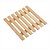 Kit 6 Descanso Panela Bambu De Mesa Travessas Antiaderente - Imagem 5