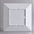 Kit 2 Prato Melamine Branco Quadrado 20 Cm - Imagem 4