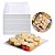 Kit 4 Prato Melamine Branco Quadrado 20 Cm - Imagem 5