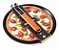 Grelha Para Pizza Grill Perfurada Com Cabo Dobrável Prana - Imagem 1