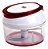 Mini Processador Triturador Alimentos 2 Lâminas Manual Prana - Imagem 3