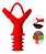 Tampa Dosadora De Azeite E Vinagre 7x6 Cm Vermelho Prana - Imagem 2