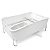 Escorredor Secador Louças Deluxe Branco 12 Pratos Arthi - Imagem 4