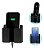 Suporte Adesivo Multiuso Parede Celular Controle Plástico Preto De Parede - Imagem 2