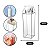 Kit 2 Garrafa Bebida Transparente Creative 500ml Suco Agua - Imagem 6