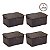 4 Caixa/cesto Mini Rattan - Monte Libano 7 Litros Com Tampa - Imagem 2