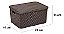 4 Caixa/cesto Mini Rattan Monte Libano 3,5 Litros Com Tampa - Imagem 2