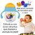 Copo Treinamento C/ Alças 280ml Bolofofos- Zoop Toys Amarelo - Imagem 3