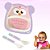 Kit Refeição Com Prato Infantil + Colher E Garfo Coruja - Imagem 3