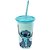 Copo Plástico Refri Stitch Com Canudo Reutilizável 500ml - Imagem 8
