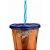 Copo Refri Divertidamente 500 Ml C/ Canudo Raiva - Imagem 4