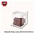Kit 3 Potes Quadrados Empilháveis Plástico Plasútil 1.28l - Imagem 2