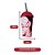 Kit 4 Copos Milk Shake Homem Aranha Com Canudo 500ml - Imagem 5