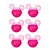 Porta Mix Mini Lembrança Minnie Disney 6 Unidades - Plasútil - Imagem 2