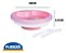 Prato Termico Com Ventosa Rosa Papinha 450 Ml Plasútil - Imagem 7