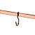 Suporte Utensilios Barra Piatina 30 Cm C/ 6 Ganchos Rose Gold - Imagem 4