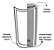 Jogo 2 Copos Térmicos Água Café Onix Termic 580ml Camping - Imagem 2