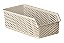 Organizador Empilhável Línea 28 X 15 X 10cm Cesto Decorativo - Imagem 1