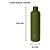 Garrafa Térmica 1000ml Inox Onix Paramount Verde - Imagem 2