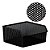 Organizador Empilhável Preto 32x29x15cm - Paramount - Imagem 3