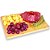 Kit 2 Bandeja Bambu 24cm Prato Sushi Restaurante Multiuso - Imagem 2