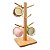 Suporte Para Xícaras 6 Hastes Bambu Vertical Wincy 35cm - Imagem 1