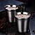 2 Xícaras 90ml Café Espresso Pixie Inox Parede Dupla Térmico - Imagem 4