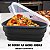 Porta Pizza Retrátil Silicone Freezer Ao Microondas 5 Fatias - Imagem 8