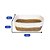 Kit 2 Cesto Organizador Branco Multiuso Fibra Natural - Imagem 4