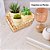 Kit 2 Bandeja Coração Trançado Fibra Natural Decoração - Imagem 7