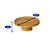 Kit 2 Porta Bolo Queijo Queijeira Redonda Bambu - Imagem 4