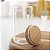 Pote Hermético Mantimentos Vidro Tampa De Bambu 20x10 Cm Organizador Alimentos - Imagem 5