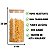 Pote Hermético Mantimentos Vidro Tampa De Bambu 20x10 Cm Organizador Alimentos - Imagem 2