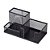 Organizador De Mesa Aramado Porta Canetas Lápis Papel Clips - Imagem 5