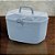 Kit 2 Caixa Maleta Multiuso Organizadora Manicure Maquiagem Box Grande 36x22x24cm - Imagem 5