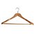 Kit 30 Cabides Executivos Madeira Ombreira Blazers Paramount - Imagem 1