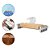 Kit 10 Cabide De Madeira P/ Calça E Saia Com Presilhas - Imagem 10