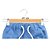 Kit 30 Cabide De Madeira P/ Calça E Saia Com Presilhas - Imagem 8