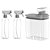 Kit 1 Dispenser 1,5l+ 2 Borrifador Multiuso Organizador Lavanderia - Imagem 1
