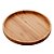 Kit 4 Prato De Bambu Madeira Redonda Cozinha Tábua 20cm - Imagem 9