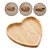 Kit 4 Travessa Coração Bambu 12,5cm Class Home Bandeja - Imagem 5
